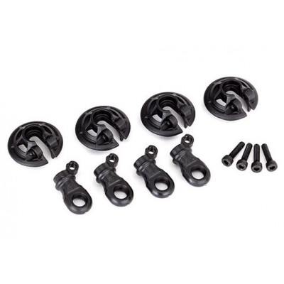 TRAXXAS - Fjäderhållare Set GTR Stötdämpare (4) - TRAXXAS