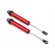 TRAXXAS - Stötdämpare GTR 160mm Alu Röd (Utan Gänga) (2) - TRAXXAS