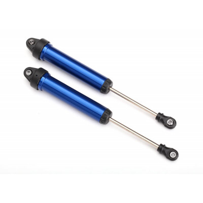 TRAXXAS - Stötdämpare GTR 160mm Alu Blå (Utan Gänga) (2) - TRAXXAS