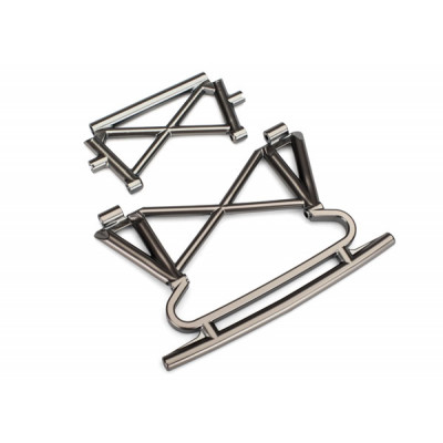 TRAXXAS - Stötfångare Fram Svart krom  UDR - TRAXXAS