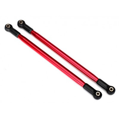 TRAXXAS - Fjädringslänkar Bak Övre Alu Röd (2) UDR - TRAXXAS