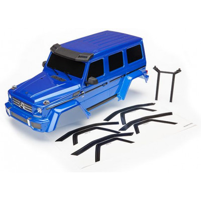 TRAXXAS - Kaross Mercedes G500 TRX-4 Komplett Blå - TRAXXAS