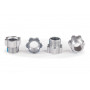 TRAXXAS - Hjulaxelmutter Alu Silver (4) TRAXX - TRAXXAS