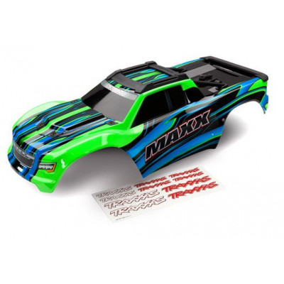 TRAXXAS - Kaross Maxx Grön - TRAXXAS