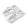 TRAXXAS - Bärarm Nedre F/B Vit (Par) Maxx - TRAXXAS
