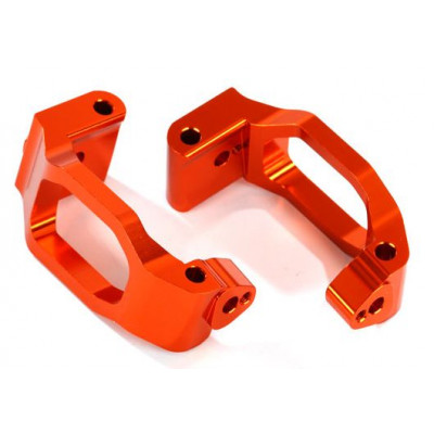 TRAXXAS - Styrspindelhållare Alu Orange (Par) Maxx - TRAXXAS