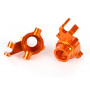 TRAXXAS - Styrspindel Alu Orange (Par) Maxx - TRAXXAS