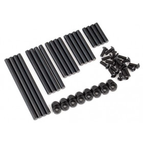 TRAXXAS - Bärarmsaxlar Härdade Set Komplett Maxx - TRAXXAS