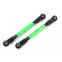 TRAXXAS - Styrstag Justerbara Alu Grön med Nyckel (2) Maxx - TRAXXAS