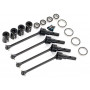 TRAXXAS - Drivaxel Stål Komplett F/B (4) Maxx - TRAXXAS