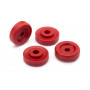 TRAXXAS - Hjulbrickor Röd (4) Maxx - TRAXXAS