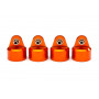 TRAXXAS - Stötdämparlock Alu Orange GT-Maxx (4) - TRAXXAS