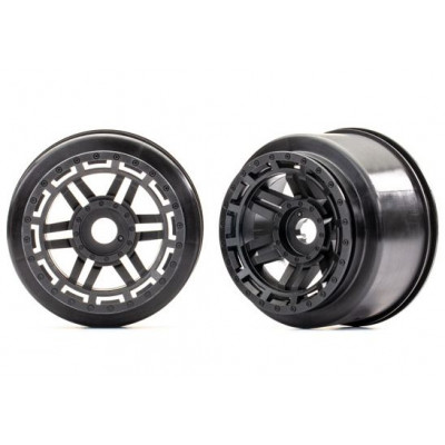 TRAXXAS - Fälg Svart (17mm) 2,8&quot