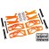 TRAXXAS - Breddningssats (WideMaxx) Orange Maxx - TRAXXAS