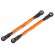 TRAXXAS - Styrstag Alu Orange (2) WideMaxx - TRAXXAS