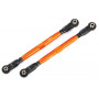 TRAXXAS - Styrstag Alu Orange (2) WideMaxx - TRAXXAS