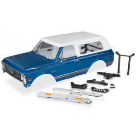 TRAXXAS - Kaross Chevy Blazer '72 Blå/Vit Komplett - TRAXXAS