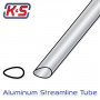 K&S - Aluminiumrör Aero 1/2'' (12.7x890mm) (1st x 4) - K&S