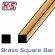 K&S - Mässing Fyrkant 305 x 3.12 mm (8)* - K&S