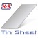 K&S - Tennplåt 250x100x0.32mm (1st x 6) - K&S