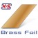 K&S - Mässingfolie 760x305x0.05mm (1) - K&S