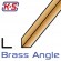 K&S - Mässing L-Vinkel 0.8x305mm (1/32'') (1)* - K&S