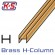 K&S - Mässing H-Profil 1.6x305mm (1/16'') (1)* - K&S