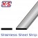 K&S - Rostfri Remsa 0.45 x 12.5 x 305 mm (1st) - K&S