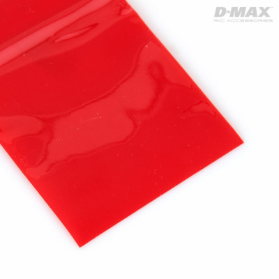 DYNOMAX - Krympslang Röd Transparent D41/B64mm x 1m - DYNOMAX