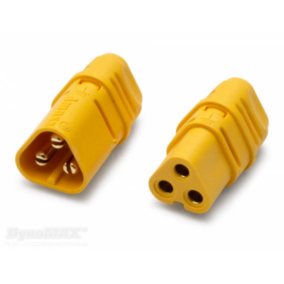 DYNOMAX - Kontakt MT30 3-polig 2mm par - DYNOMAX