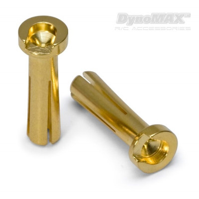 DYNOMAX - Kontakt Bullet 4mm Hane Bil 10st - DYNOMAX