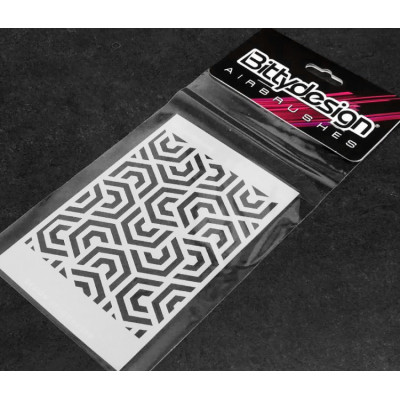 BITTYDESIGN - Stensil Vinyl Ipnotic V4 - BITTYDESIGN