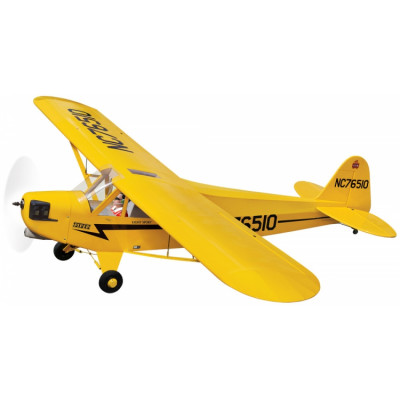 BLACK HORSE - Piper J-3 Cub 2450mm GP/Bensin ARTF Ny version - BLACK HORSE