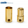 6.5mm Bullet Kontakter 3par 200A-CASTLE CREATION-CC BULLET 6.5MM