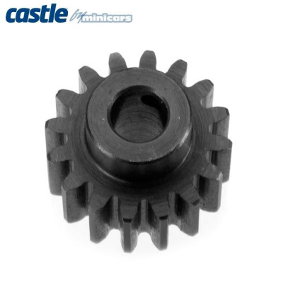 CASTLE CREATION - CC PINION 16T MOD 1.5 Hardened Steel - CASTLE CREATION