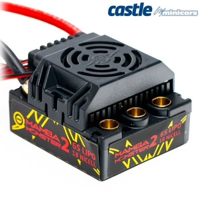 CASTLE CREATION - MAMBA MONSTER-2 1:8 25V ESC Vattentät - CASTLE CREATION