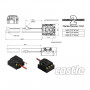 MAMBA MONSTER-2 1:8 25V ESC Vattentät-CASTLE CREATION-010-0108-00