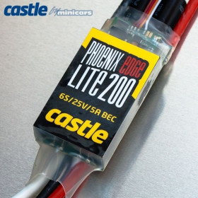 CASTLE CREATION - PHOENIX EDGE LITE 200 - 25V 200A ESC - CASTLE CREATION