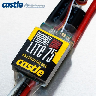 CASTLE CREATION - PHOENIX EDGE LITE 75 - 25V 75A ESC - CASTLE CREATION