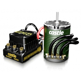 CASTLE CREATION - SIDEWINDER 4 12.6V ESC WP Combo 1406-7700KV Sensor Motor - CASTLE CREATION