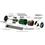 Motor Sensor Inrunner 4-polig 1415-2400KV-CASTLE CREATION-CC060-0060-00