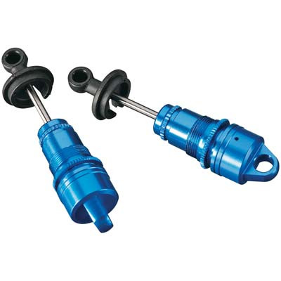 DROMIDA - Stötdämpare Lång Aluminium Blå (2) BX4# - DROMIDA