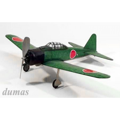 DUMAS - A6M3 Zero 445mm Träbyggsats - DUMAS