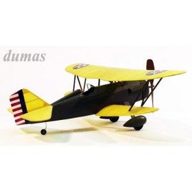 DUMAS - Curtiss P-6E Hawk 445mm Träbyggsats - DUMAS