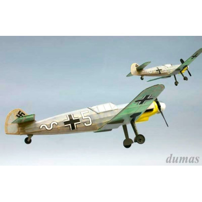 DUMAS - Messerschmitt ME-109G 457mm Träbyggsats - DUMAS