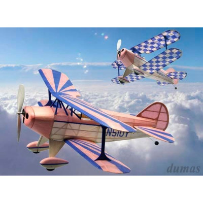 DUMAS - Pitts Special +S1 457mm Träbyggsats - DUMAS