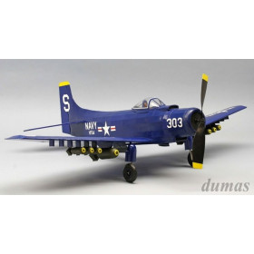 DUMAS - U.S. Navy AD-2 Attack Bomber 762mm Träbyggsats# - DUMAS