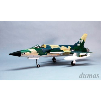 DUMAS - F-105 Thunderchief 394mm Träbyggsats# - DUMAS