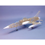 F-105 Thunderchief 394mm Träbyggsats-DUMAS-502