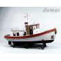 DUMAS - Lord Nelson Victory Tug Boat 711mm Träbyggsats - DUMAS